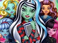 খেলা Monster Girls High School Squad