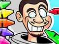 খেলা Skibidi Coloring