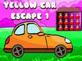 খেলা Yellow Car Escape 1
