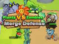 খেলা Plants Vs Zombies - Merge Defense