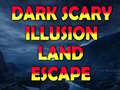 খেলা Dark Scary Illusion Land Escape