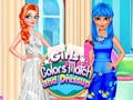 খেলা Girls Colors Match and Dress up