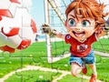 খেলা Jigsaw Puzzle: Football Keeper