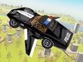 খেলা Flying Car Game Police Games