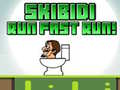 খেলা Skibidi Run Fast Run!