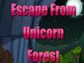 খেলা Escape From Unicorn Forest
