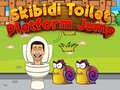 খেলা Skibidi Toilet Platform Jump