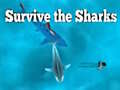 খেলা Survive the Sharks