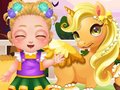 খেলা Baby Cathy Ep35: Unicorn Care