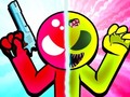 খেলা Stickman Zombie vs Stickman Hero