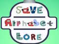 খেলা Save the Alphabet lore