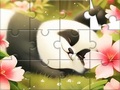 খেলা Jigsaw Puzzle: Sleeping Panda