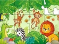 খেলা Jigsaw Puzzle: Animals In The Jungle