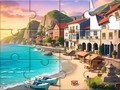 খেলা Jigsaw Puzzle: Seaside Town