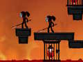 খেলা Ninja Stickman Warrior HTML5