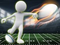 খেলা Stickman Rugby Run And Kick