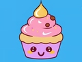 খেলা Coloring Book: Cupcake