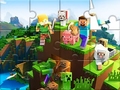 খেলা Jigsaw Puzzle: Blockman