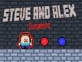 খেলা Steve and Alex Dungeons
