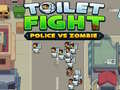 খেলা Toilet fight Police vs zombie