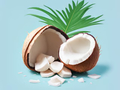 খেলা Coloring Book: Coconut