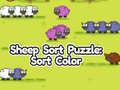 খেলা Sheep Sort Puzzle: Sort Color
