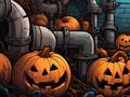 খেলা Spooky Pipes Puzzle
