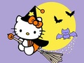 খেলা Coloring Book: Kitty Halloween