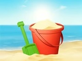 খেলা Coloring Book: Sand Bucket