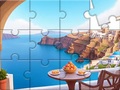 খেলা Jigsaw Puzzle: Santorini