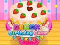 খেলা Decor: Birthday Cake