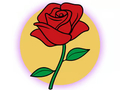 খেলা Coloring Book: Rose
