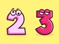 খেলা Coloring Book: Number 2-3