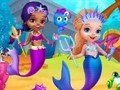 খেলা Cute Mermaid Dress Up