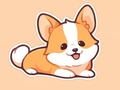 খেলা Coloring Book: Corgi