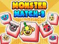 খেলা Monster Match-3 