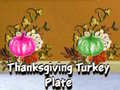 খেলা Thanksgiving Turkey Plate