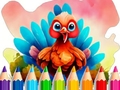 খেলা Coloring Book: Happy Thanksgiving