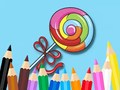 খেলা Coloring Book: Lollipop