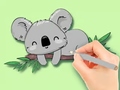 খেলা Coloring Book: Two Koalas