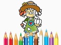 খেলা Coloring Book: Scarecrow