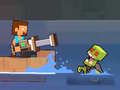 খেলা Pirate Block Craft Monster Shooter