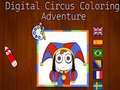 খেলা Digital Circus Coloring Adventure