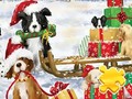 খেলা Jigsaw Puzzle: Christmas Dogs