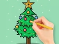 খেলা Coloring Book: Christmas Tree