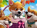 খেলা Jigsaw Puzzle: Funny Corgis