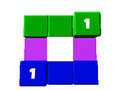 খেলা Blocky Paint