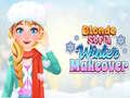 খেলা Blonde Sofia: Winter Makeover