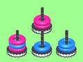 খেলা Hoop Stack Brain Puzzel Game