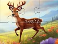 খেলা Jigsaw Puzzle: Running Deer